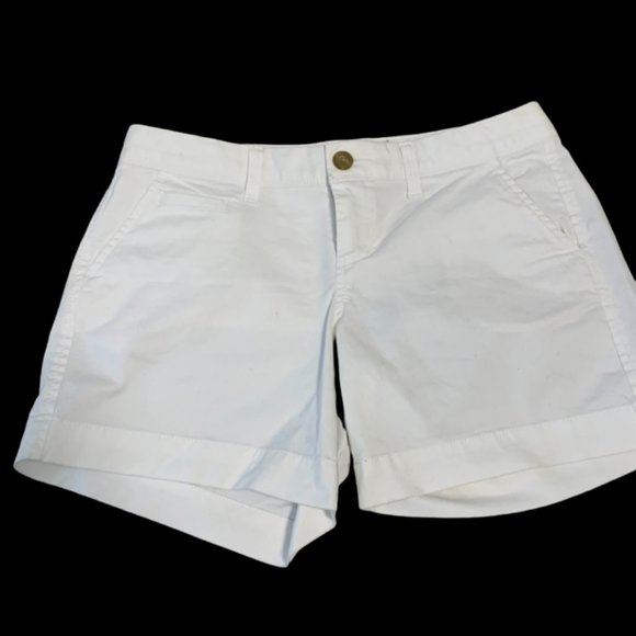 Old Navy Pants - Old Navy Perfect Short Low Rise White Size 2